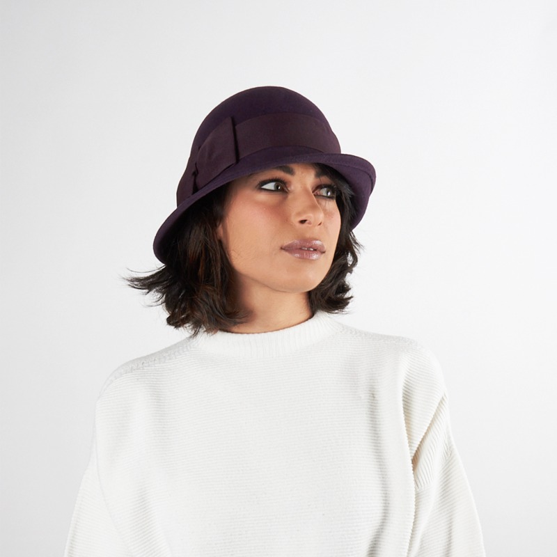 Wool felt cloche | Piccarda by Complit