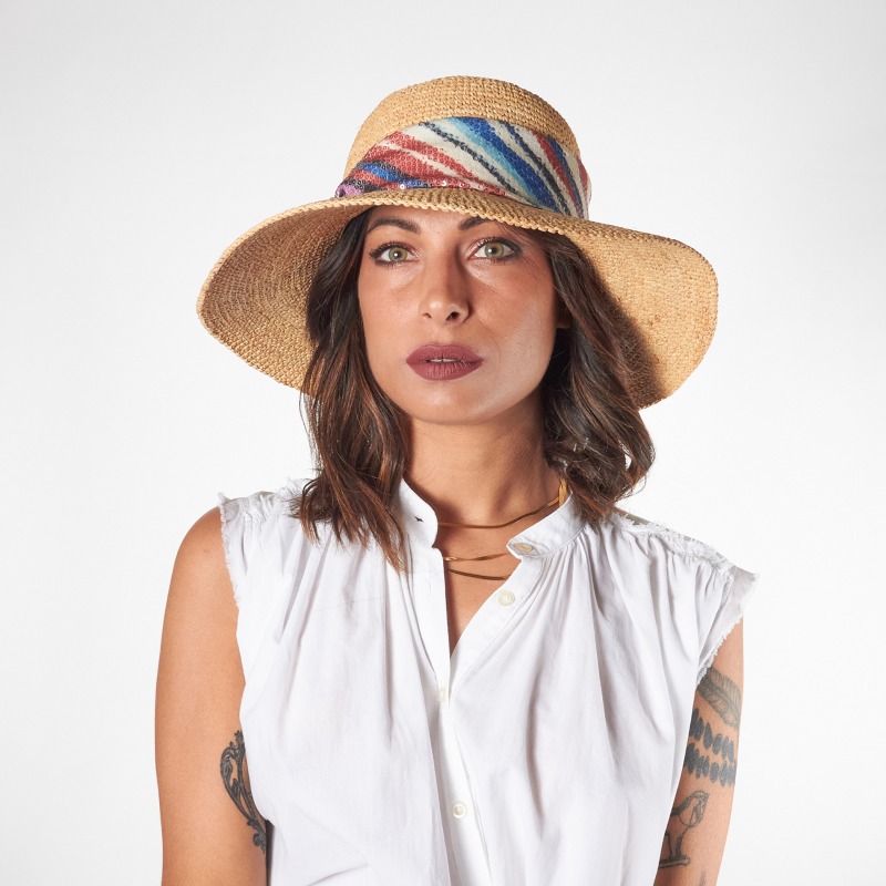 Women's raffia crochet hat | Complit