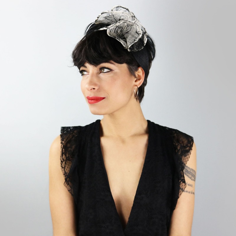 Fascinator da cerimonia con decorazione | Complit