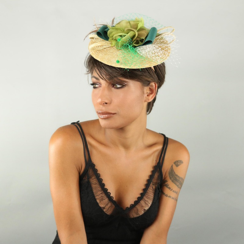 Fascinator elegante da cerimonia Sahia | Complit